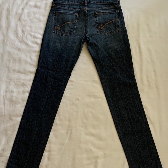 Bebe dark wash skinny jeans sz 29 - Picture 3 of 11